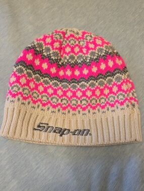 SnapOn Knit Beanie